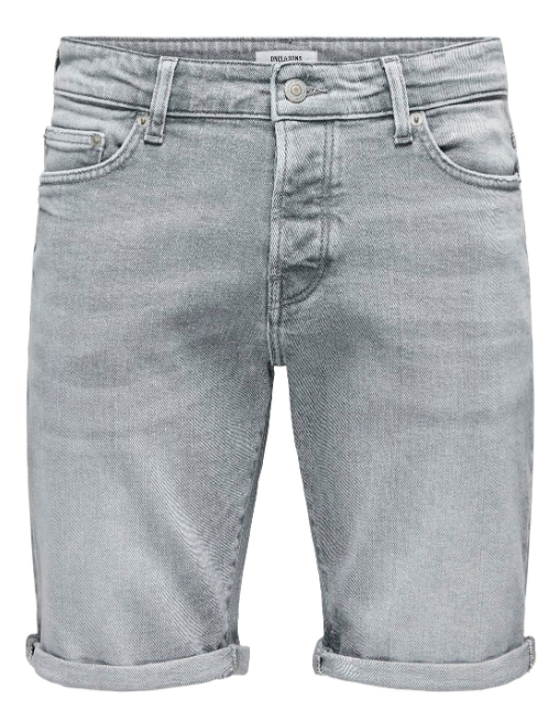 KOGCOMET Weite Jeansshorts Für Mädchen - Knopfverschluss, Reißverschluss, Lässige Above-Knee Shorts